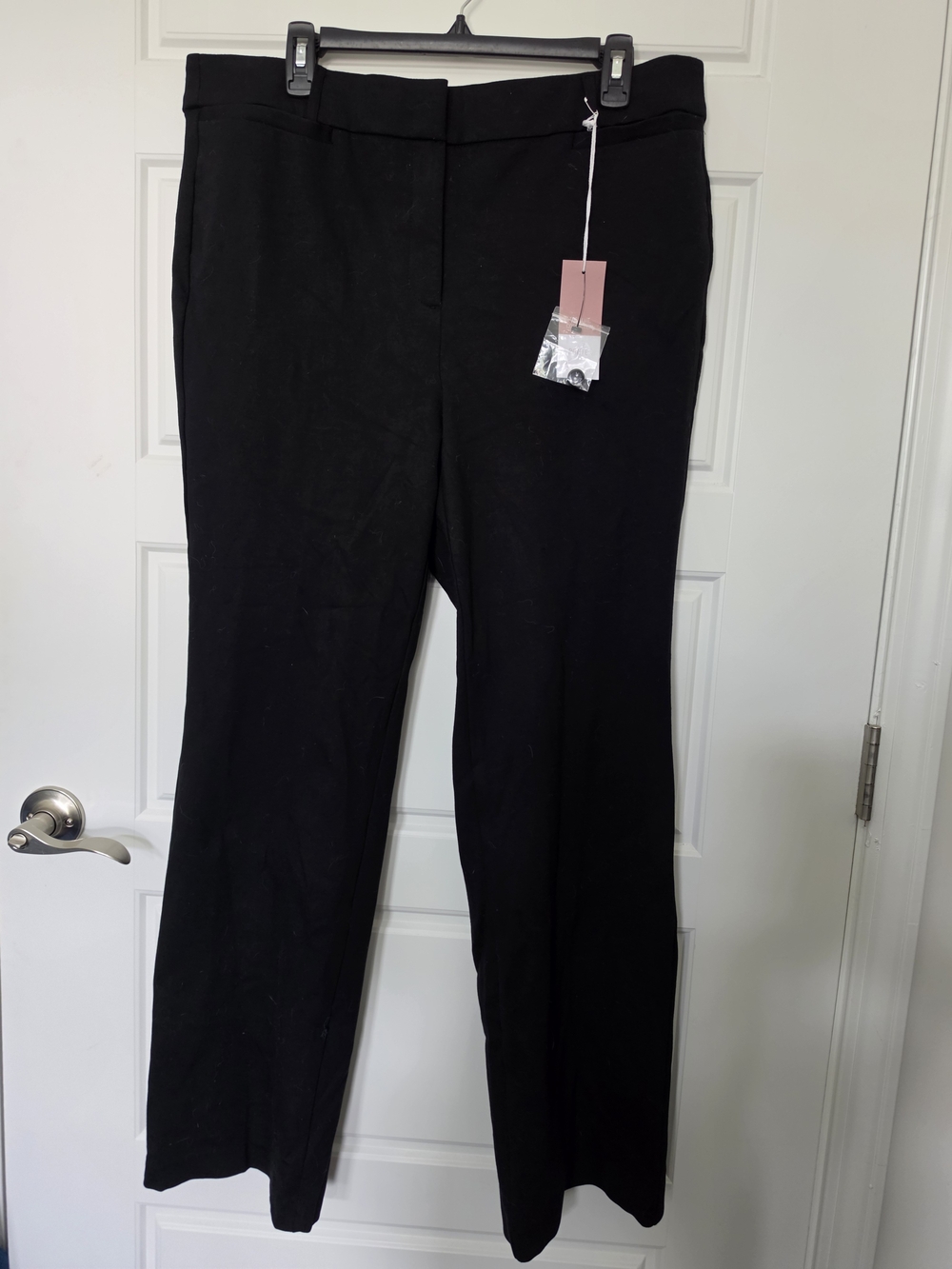 Lane Bryant Black Boot Cut Stretch Pants